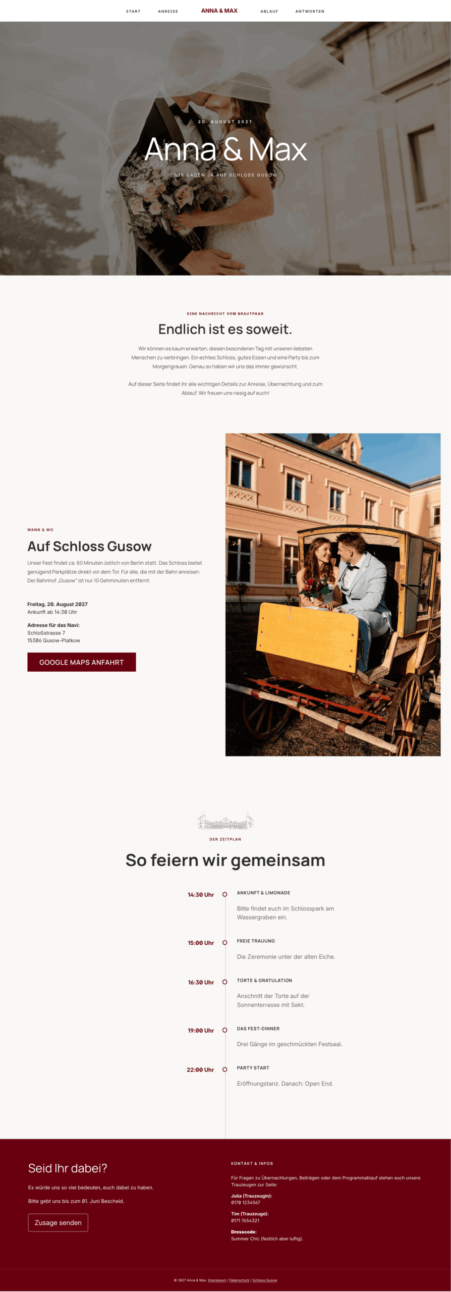 Beispiel Basis Website 1